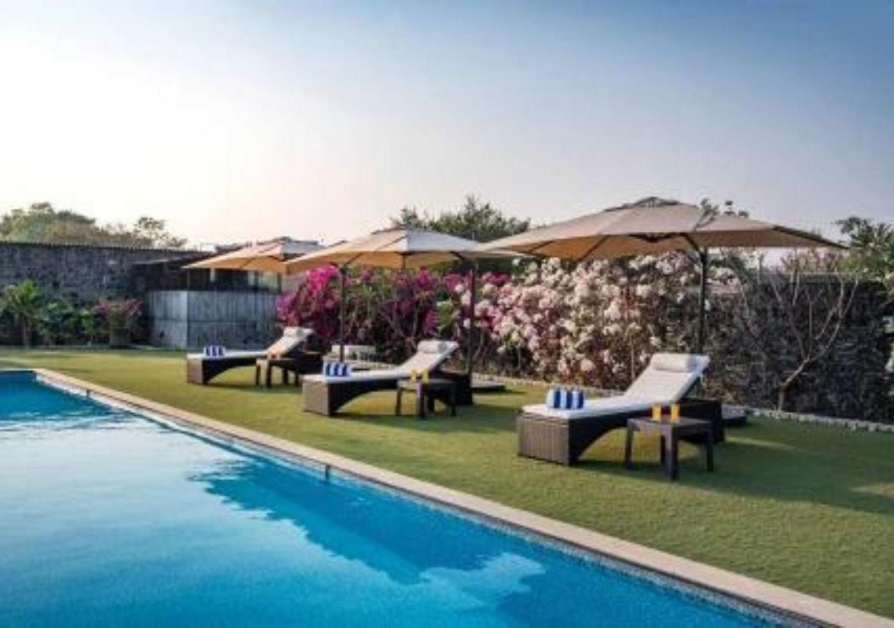 Saffronstays Brunton House, Alibaug - Luxury Pool Villa Near Awas Beach Eksteriør billede